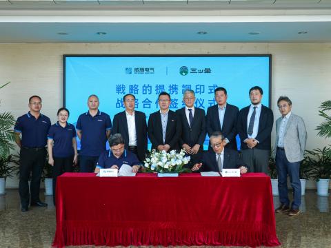 银娱优越会电气与日本三ッ星株式会社正式告竣战略相助